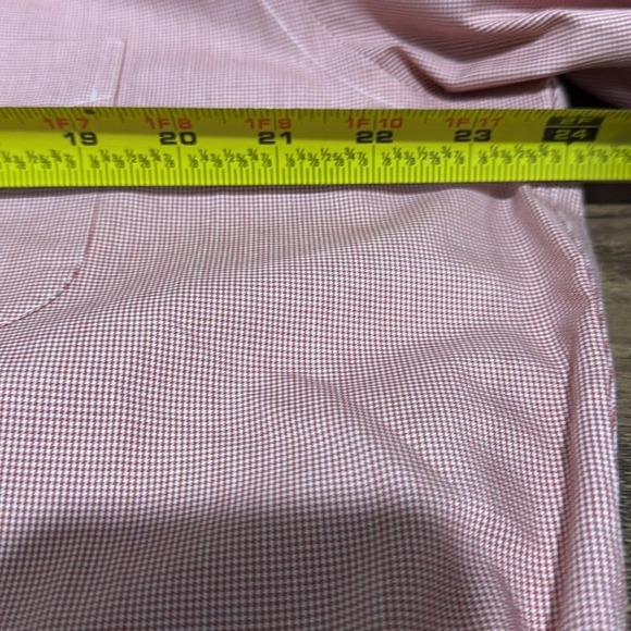 Brooks Brothers 346 Pink Button-Down Iron-Free Dress Shirt. 16-4/5 Neck 24” Wide - Picture 5 of 7
